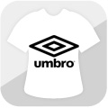 umbroサッカーユニフォーム