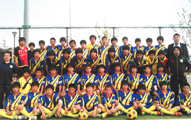 画像：神奈川県 ジュニアユースサッカーチーム「R」代表／監督 M・Y様