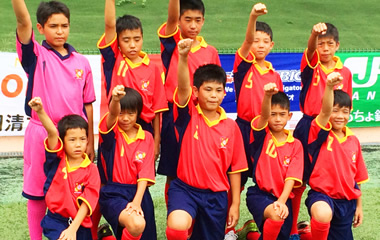 画像:沖縄県 少年サッカークラブ「E」監督 Y・I様