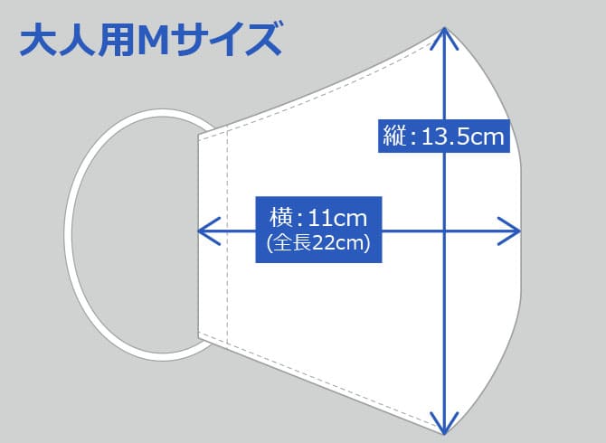 大人用Mサイズ寸法