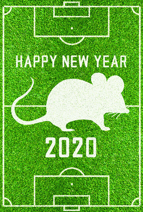 2020サッカー年賀状05