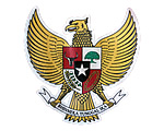 インドネシアの国章「ガルーダ・パンチャシラ」 ラバーロゴ No.0125 