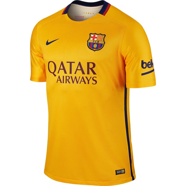 Fcバルセロナのホーム アウェイ歴代サッカーユニフォームをオーダーメイド 激安オーダーサッカーユニフォーム フットサルユニフォーム の作成なら サッカーショップv Eleven